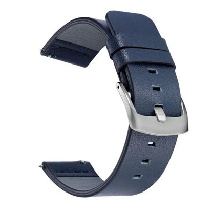 20mm 22mm Watch band Quick release Leather Strap for Samsung Galaxy Watch 3 Active2 40 44mm huawei watch gt 2 WatchBand 18 24mm