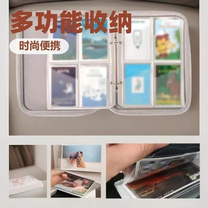 2025 New YOTO 10 pages 80 card slot card pack card storage bag ins game card holder large capacity 4 grid collection book