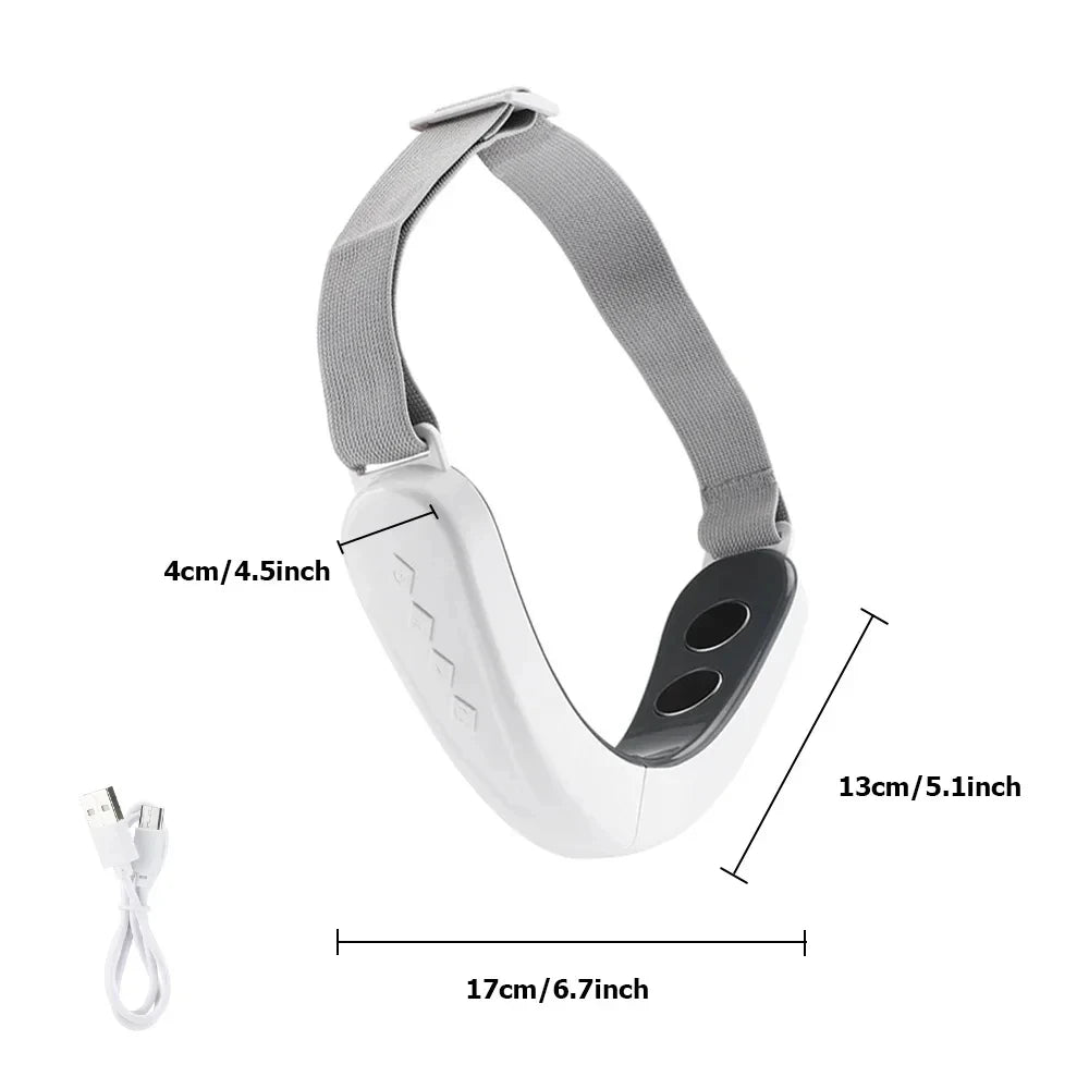 V Face Facial Massager, Intelligent Beauty Household Facial Massager, V-shaped Facial Lifting Firming Belt, Double Chin Reducer