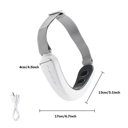 V Face Facial Massager, Intelligent Beauty Household Facial Massager, V-shaped Facial Lifting Firming Belt, Double Chin Reducer