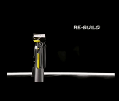 New Titanium Wireless Rechargeable Precision Shaver Multipurpose Full Body Trimmer