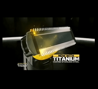 New Titanium Wireless Rechargeable Precision Shaver Multipurpose Full Body Trimmer