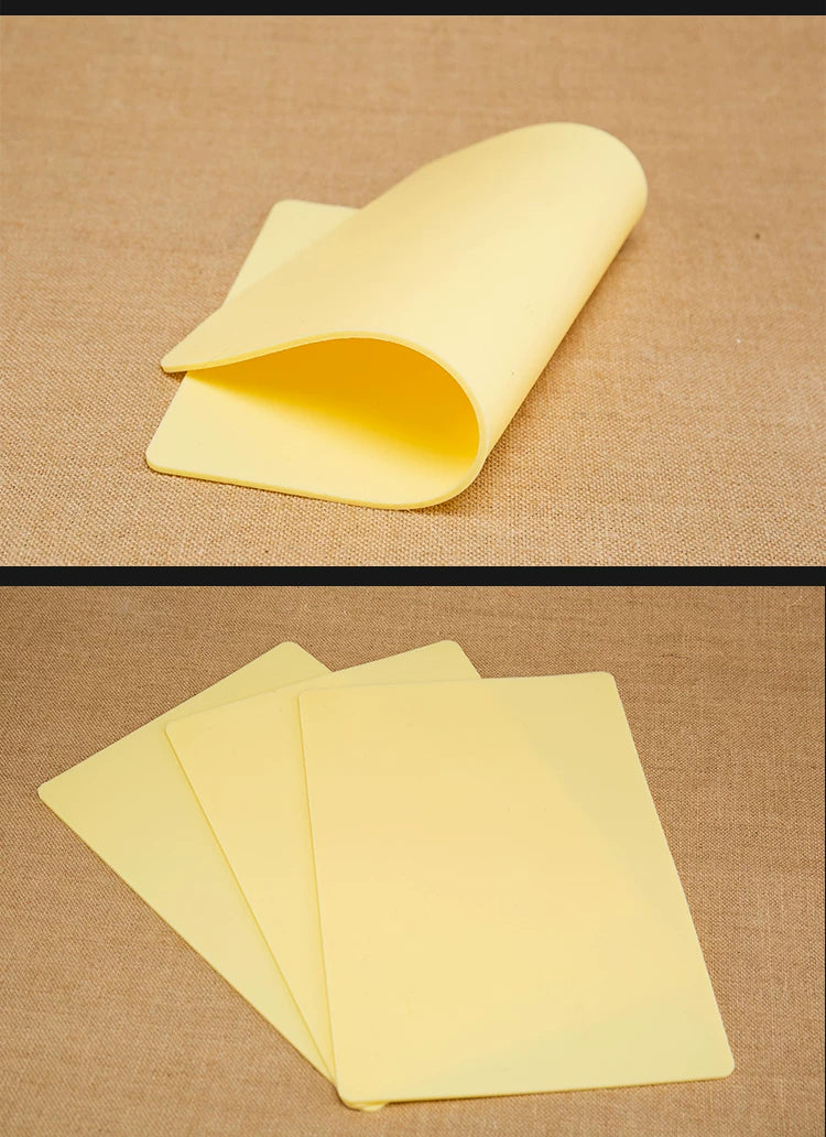 Silicone Tattoo Practice Skin Double Fake 3mm Thick A4 Big Size For Permanent Makeup Tattoo Beginner Practice Synthetic Leather