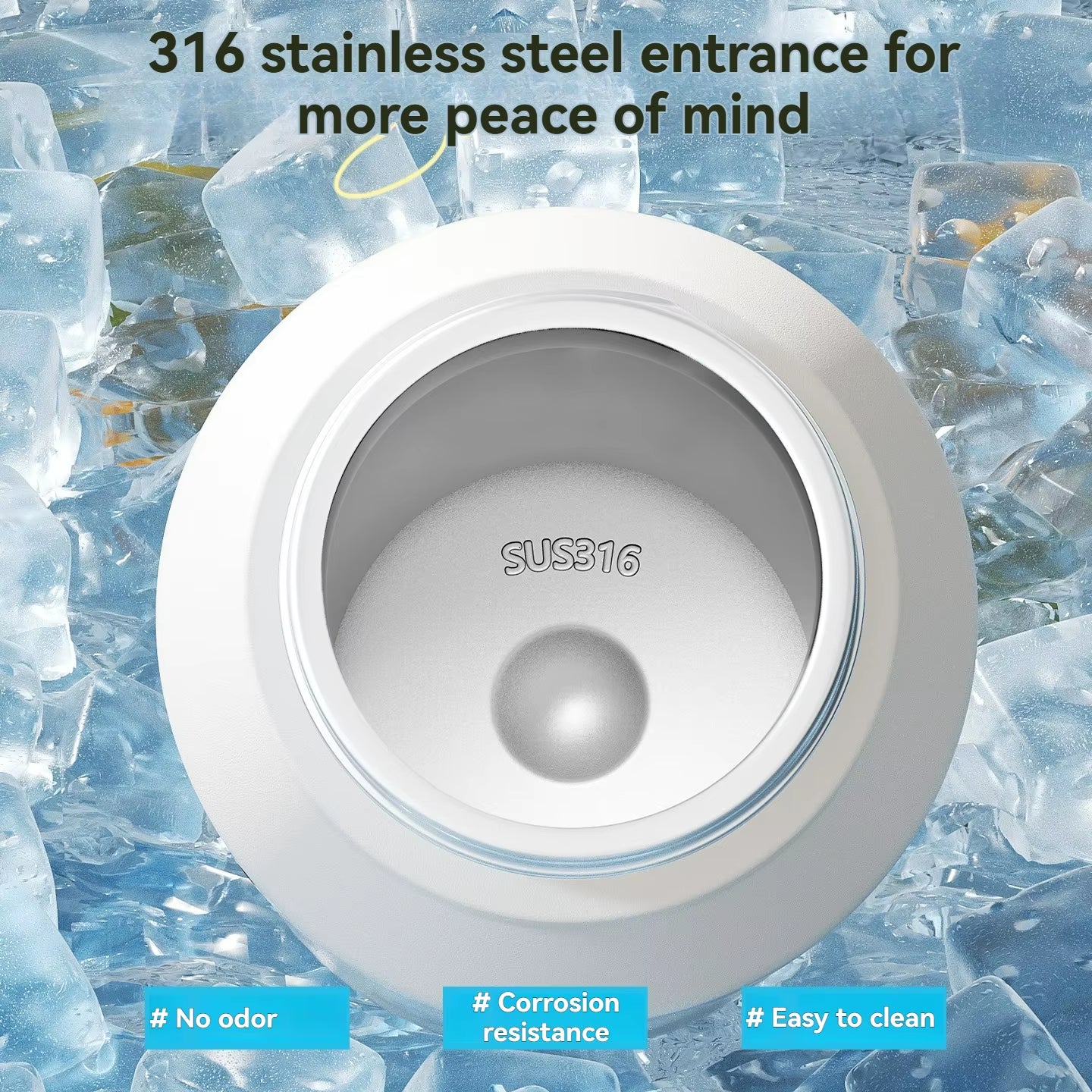 1.5L Insulated Water Bottle Stainless Steel Cold Hot Insulated Cup Vacuum Thos Bottle Double Wall Flasks