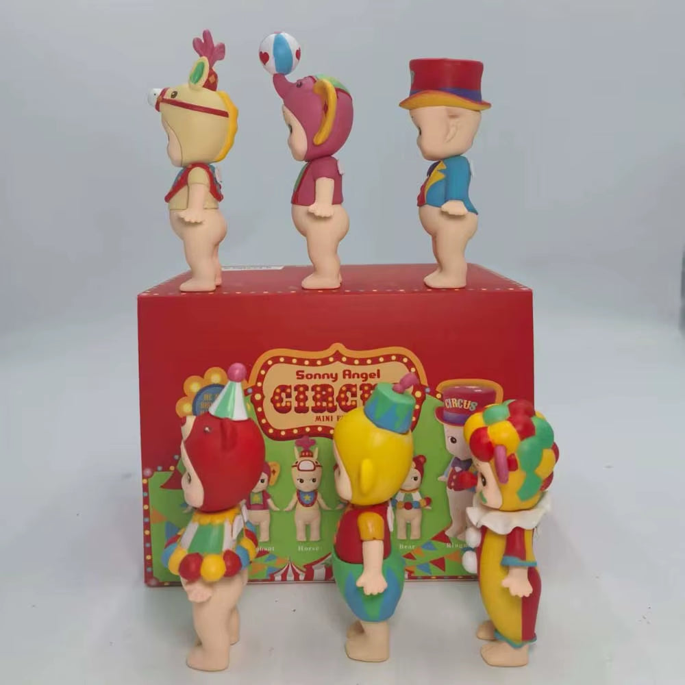 Sonny Angel Circus Series Blind Box Action Figures Cute Mysterious Surprise Toy Anime Model Doll Child Christmas Gift