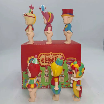 Sonny Angel Circus Series Blind Box Action Figures Cute Mysterious Surprise Toy Anime Model Doll Child Christmas Gift