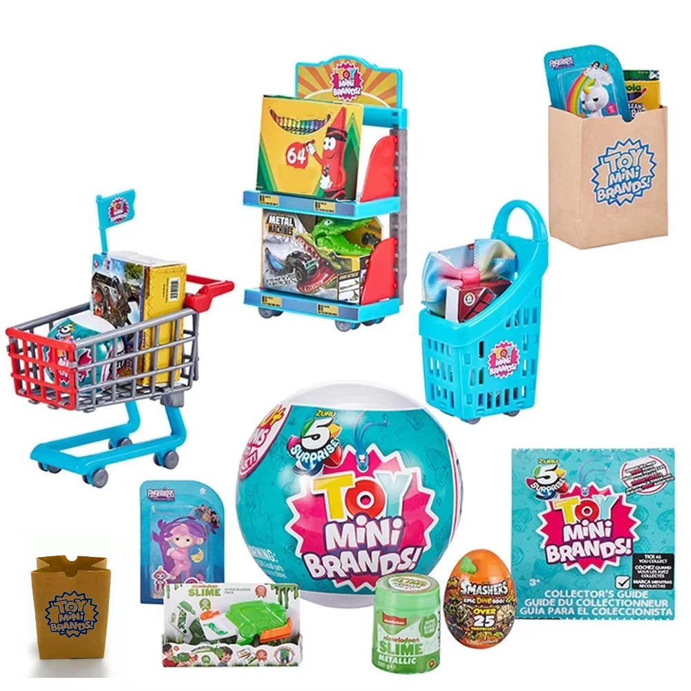 Zuru Mini Brands Toys 5 Surprise Mini Brands Toy Original Supermarket Miniature Toy Miniature Toys Mystery Blind Box Series 1