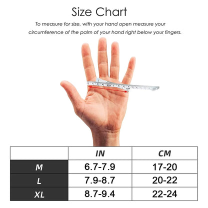 1 Pair Workout Gloves, Antislip Weight Lifting Gloves, Superior Grip & Palm Protection for Weightlifting, Fitness, Gym, Cycling