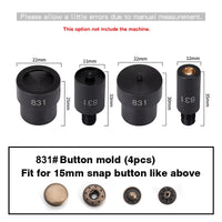 831 Button Mold-4Pcs