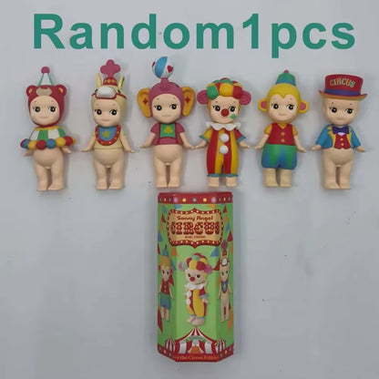 Sonny Angel Circus Series Blind Box Action Figures Cute Mysterious Surprise Toy Anime Model Doll Child Christmas Gift