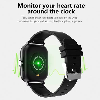 Smart Watch Android Phone 1.44''Inch Color Screen Bluetooth Call Blood Oxygen/Pressure Monitoring Smart Watch Women Men
