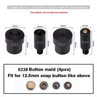 633 Button Mold-4Pcs