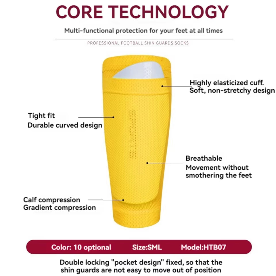 Soccer Shin Guard Covers,Shin Pads Socks Soccer Sock Sleeves Shin Pads Holders Shin Guard Sleeves for Kids Youth Adults