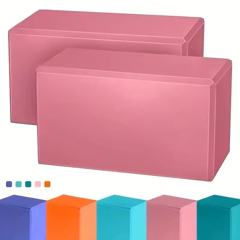 Yoga Blocks Gym Foam Exercise Pilates Training Fitness Bolster Pillow Stretching Cushion Body Shaping Building Cubes