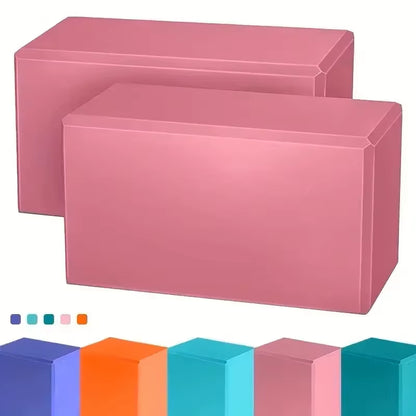 Yoga Blocks Gym Foam Exercise Pilates Training Fitness Bolster Pillow Stretching Cushion Body Shaping Building Cubes