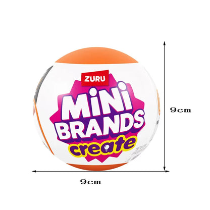 Zuru Mini Brands Blind Box 5 Surprises Masterchef Set Brands Masterchef Series 1 Mystery Ball Bundle Surprise Collectibles Toy