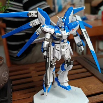 HG 1/144 RX-93-v2 Hi Nu Warrior Assemble The Model Action Figures Children'S Toy Trendy Play Desktop Decoration Gift Collectible