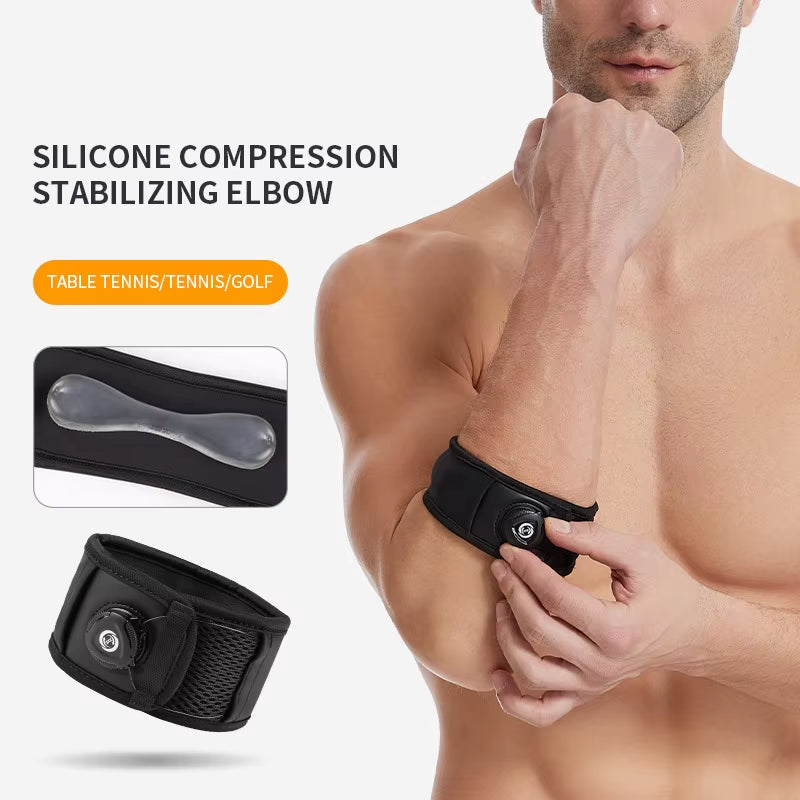1PC/2PC  Adjustable Basketball Tennis Golf Elbow Support Golfer'S Strap Elbow Pads Lateral Pain Syndrome Epicondylitis