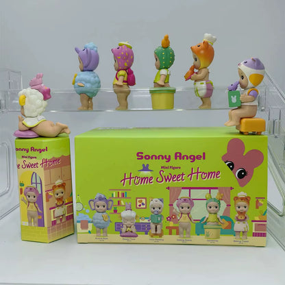 Sonny Angel Home Sweet Home Series Blind Box Ornaments Dolls Fans Children Model Desktop Decoration Birthday Gift Toys