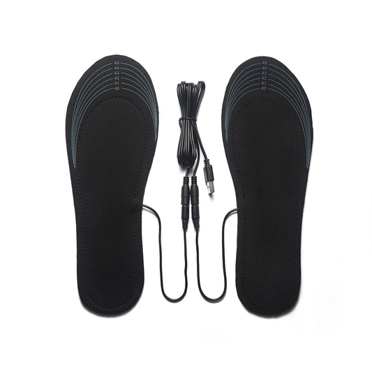 Winter Electric Heated Insoles USB Heating Feet Warmer Thermal Shoes Sock Pad Heated Insoles Washable Full Foot Fever Unisex