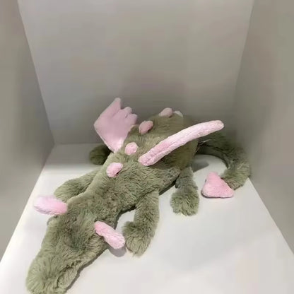 Original  Cat 60Cm Matcha Cherry Dragon Baby Doll Bedroom Pillow Cat and Dog Play with Plush Toys Pet Holiday Gift