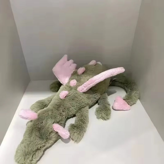 Original  Cat 60Cm Matcha Cherry Dragon Baby Doll Bedroom Pillow Cat and Dog Play with Plush Toys Pet Holiday Gift