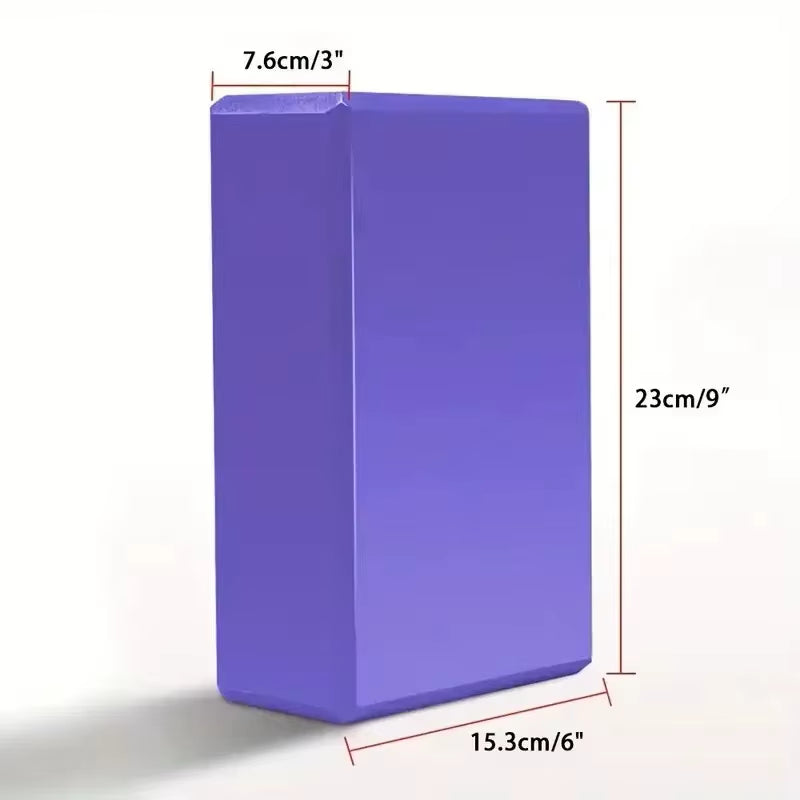 Yoga Blocks Gym Foam Exercise Pilates Training Fitness Bolster Pillow Stretching Cushion Body Shaping Building Cubes