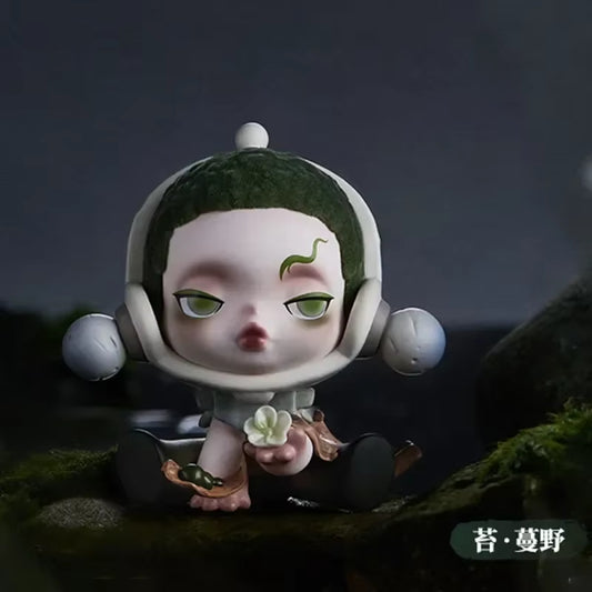 Skullpanda the Ink Plum Blossom Series Original Blind Box Mystery Box Guess Bag Toys Doll Cute Anime Figure Ornaments