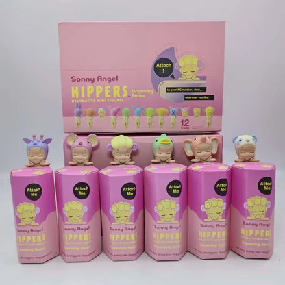 Sonny Angel Blind Box Dreaming Series Mini Anime Figures Ornaments Dolls Fans Children Christmas Birthday Toys Gifts