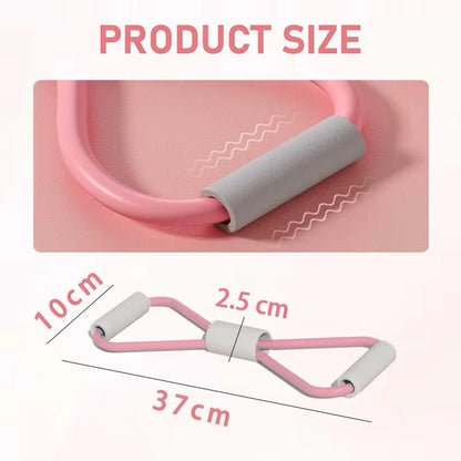 Yoga Resistance Bands Elastic Band Sports Exercise Puller 8-Shaped Chest Expander for Body Building Home Gym Fitness Equipment