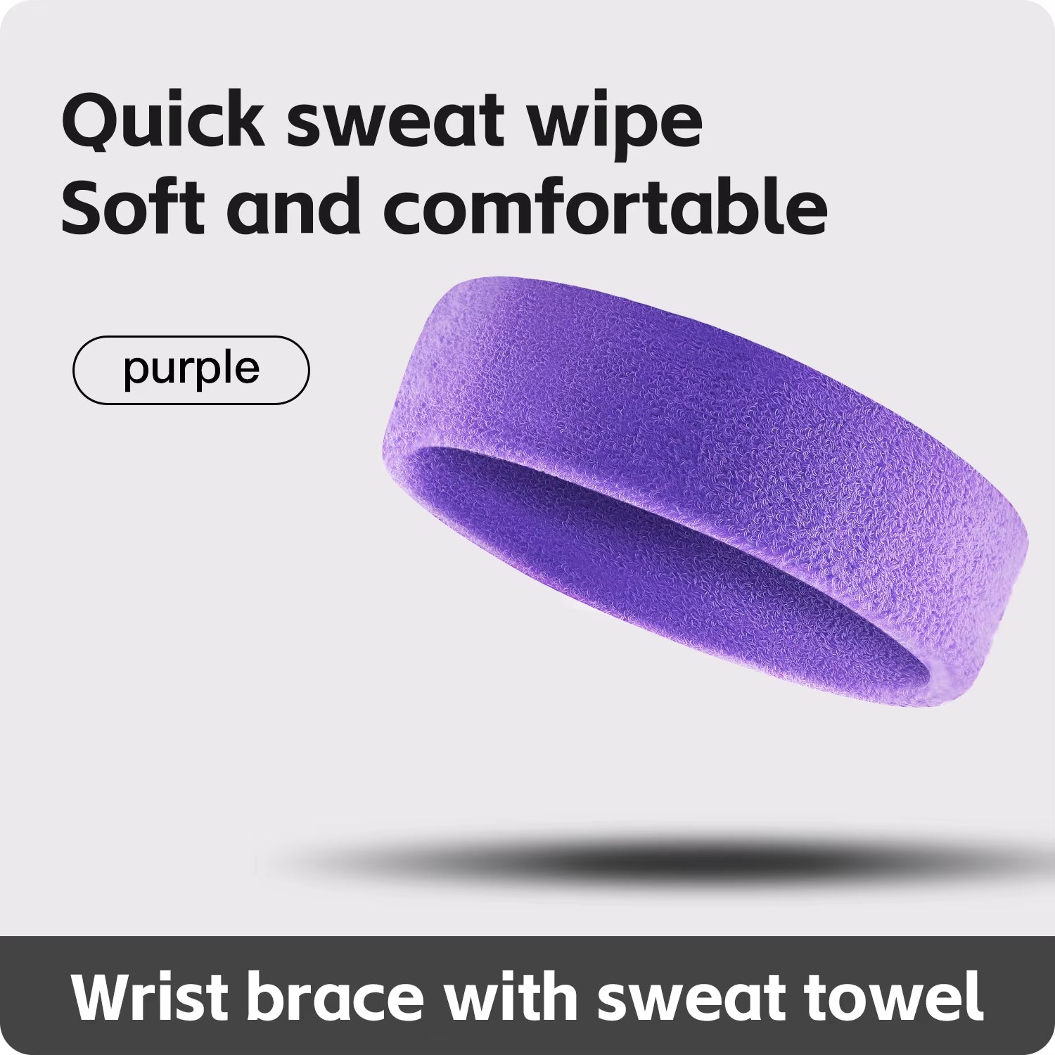 1 PC Towel Cloth Headband Sweat Bandage Sport Head Hair Band Workout Tennis Fitness Jog Basketball Running Sweatband Women Men