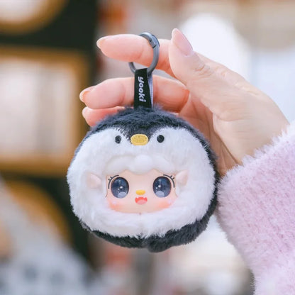 Yooki V6 Ocean Baby Series Blind Box Vinyl Pendant Plush Doll Bag Decoration Keychain Collect Toys Mystery Box Kid Birthday Gift